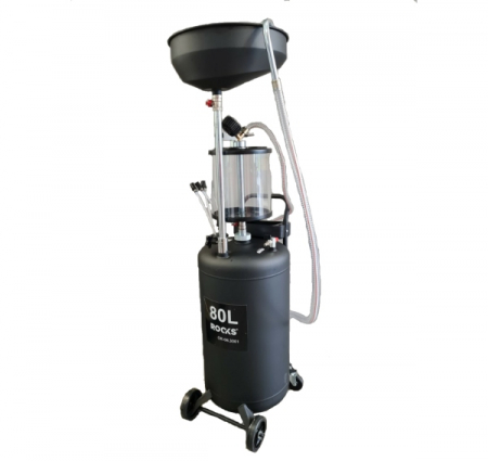 Scule si echipamente - Recuperator ulei cu vas transparent ROOKS 80L
