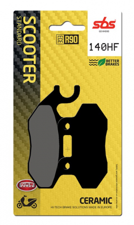 Moto/Atv - SBS - placute frana 140HF [708HF] - Scooter [Ceramic]