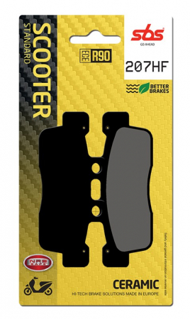 Moto/Atv - SBS - placute frana 207HF - Scooter [Ceramic]