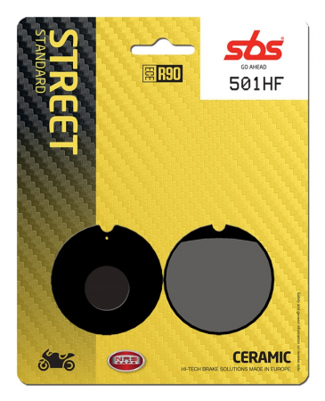 Moto/Atv - SBS - placute frana 501HF - Street [Ceramic]