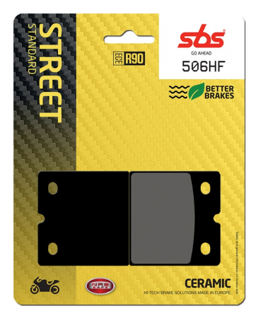 Moto/Atv - SBS - placute frana 506HF - Street [Ceramic]