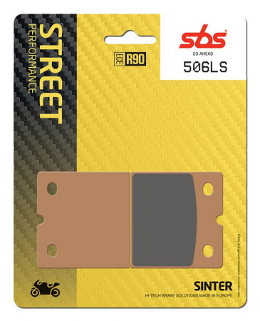 Moto/Atv - SBS - placute frana 506LS - Street [Sinter]