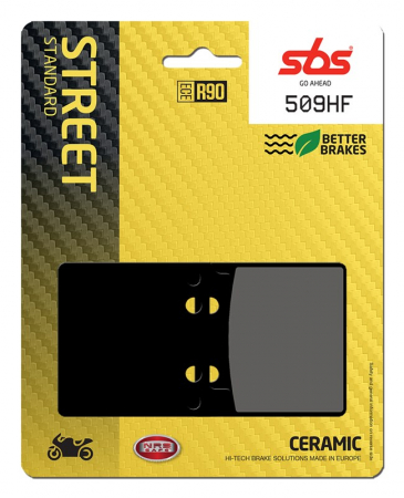 Moto/Atv - SBS - placute frana 509HF - Street [Ceramic]