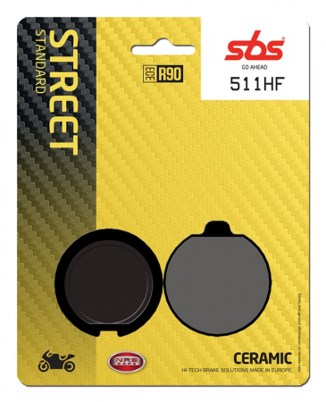 Moto/Atv - SBS - placute frana 511HF - Street [Ceramic]