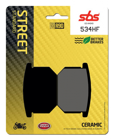 Moto/Atv - SBS - placute frana 534HF - Street [Ceramic]