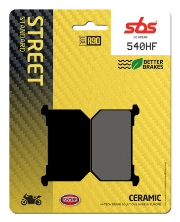 Moto/Atv - SBS - placute frana 540HF - Street [Ceramic]