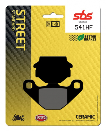 Moto/Atv - SBS - placute frana 541HF - Street [Ceramic]
