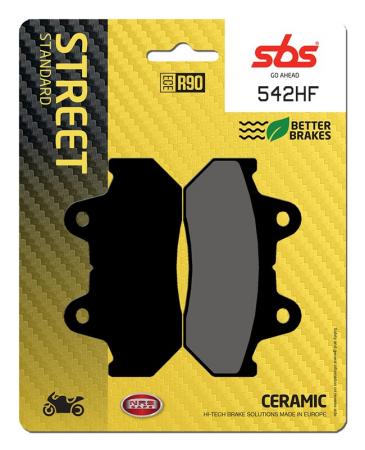 Moto/Atv - SBS - placute frana 542HF - Street [Ceramic]