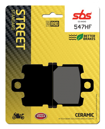 Moto/Atv - SBS - placute frana 547HF - Street [Ceramic]