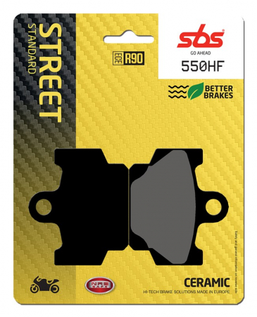 Moto/Atv - SBS - placute frana 550HF - Street [Ceramic]