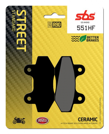 Moto/Atv - SBS - placute frana 551HF [103HF] - Street [Ceramic]
