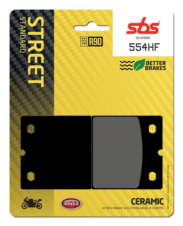 Moto/Atv - SBS - placute frana 554HF - Street [Ceramic]