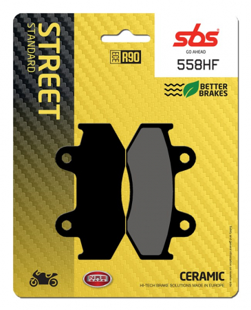 Moto/Atv - SBS - placute frana 558HF [104HF] - Street [Ceramic]
