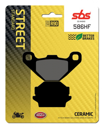 Moto/Atv - SBS - placute frana 586HF - Street [Ceramic]