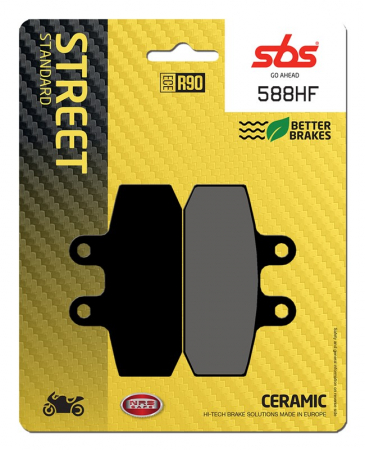 Moto/Atv - SBS - placute frana 588HF [108HF] - Street [Ceramic]