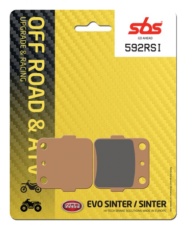 Moto/Atv - SBS - placute frana 592RSI - Offroad & ATV [Evo Sinter / Sinter]