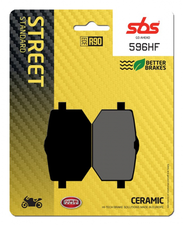 Moto/Atv - SBS - placute frana 596HF - Street [Ceramic]