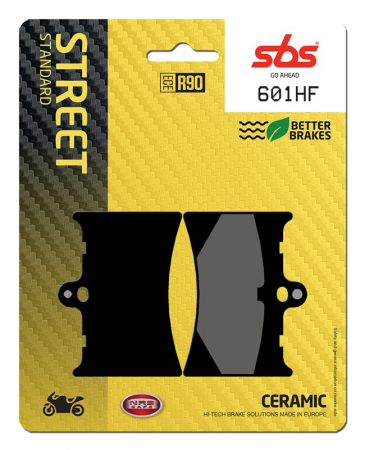 Moto/Atv - SBS - placute frana 601HF - Street [Ceramic]