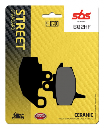 Moto/Atv - SBS - placute frana 602HF - Street [Ceramic]