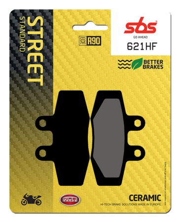 Moto/Atv - SBS - placute frana 621HF - Street [Ceramic]