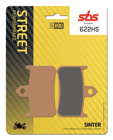 Moto/Atv - SBS - placute frana 622HS - Street [Sinter]
