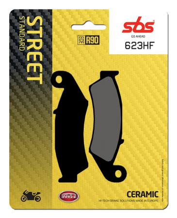 Moto/Atv - SBS - placute frana 623HF - Street [Ceramic]