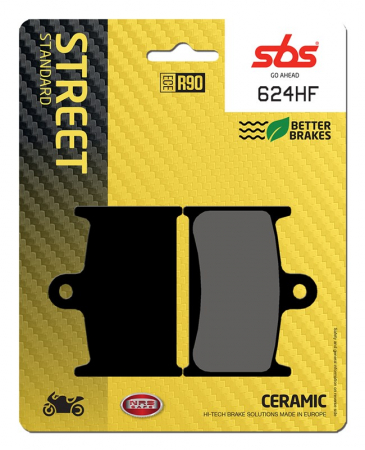 Moto/Atv - SBS - placute frana 624HF - Street [Ceramic]