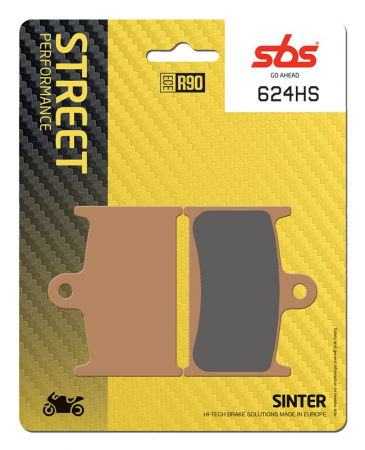 Moto/Atv - SBS - placute frana 624HS - Street [Sinter]