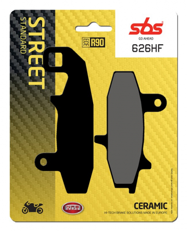 Moto/Atv - SBS - placute frana 626HF - Street [Ceramic]