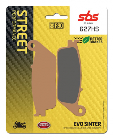 Moto/Atv - SBS - placute frana 627HS - Street [Sinter]