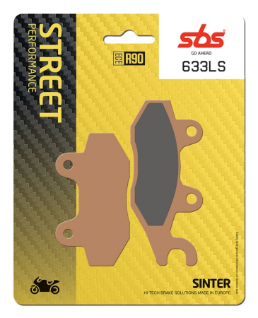 Moto/Atv - SBS - placute frana 633LS - Street [Sinter]