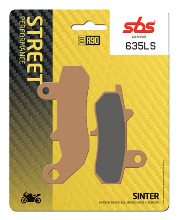 Moto/Atv - SBS - placute frana 635LS - Street [Sinter]