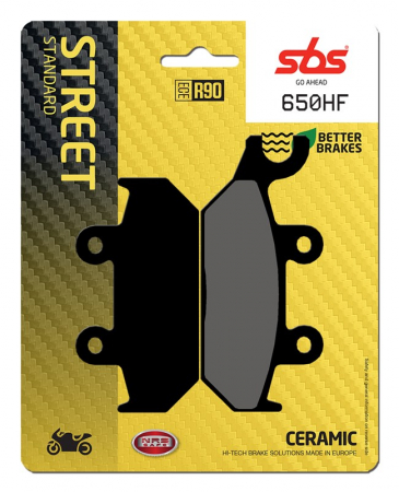 Moto/Atv - SBS - placute frana 650HF [137HF] - Street [Ceramic]