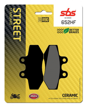 Moto/Atv - SBS - placute frana 652HF [148HF] - Street [Ceramic]