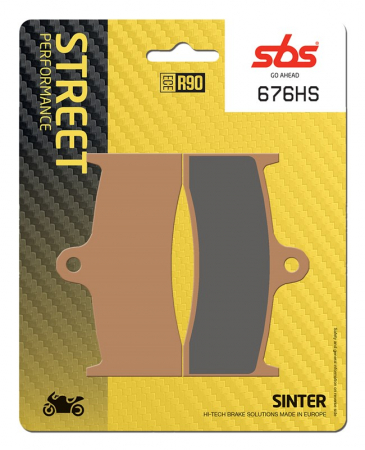 Moto/Atv - SBS - placute frana 676HS - Street [Sinter]