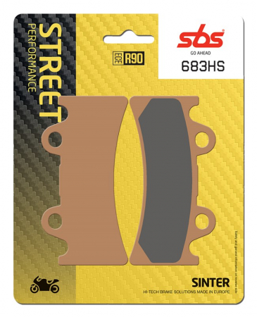 Moto/Atv - SBS - placute frana 683HS - Street [Sinter]