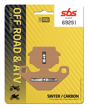 Moto/Atv - SBS - placute frana 692SI - Offroad & ATV [Sinter / Carbon]
