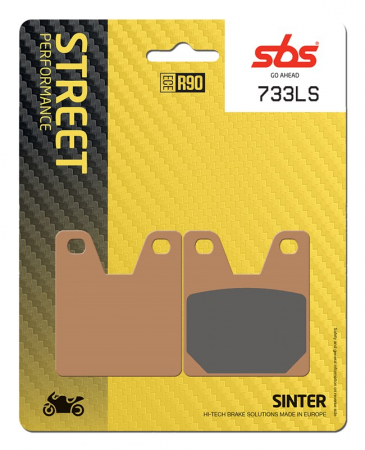 Moto/Atv - SBS - placute frana 733LS - Street [Sinter]