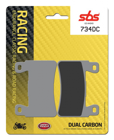 Moto/Atv - SBS - placute frana 734DC - Racing [Dual Carbon]