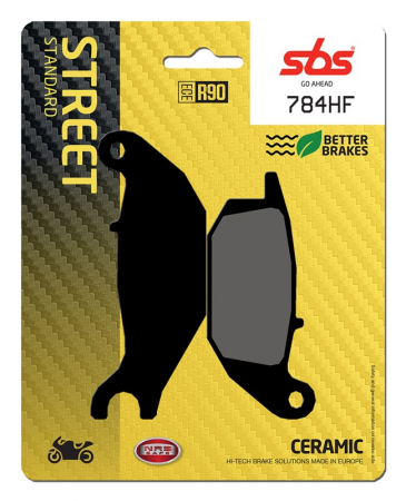 Moto/Atv - SBS - placute frana 784HF - Street [Ceramic]