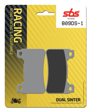Moto/Atv - SBS - placute frana 809DS-1 - Racing [Dual Sinter]