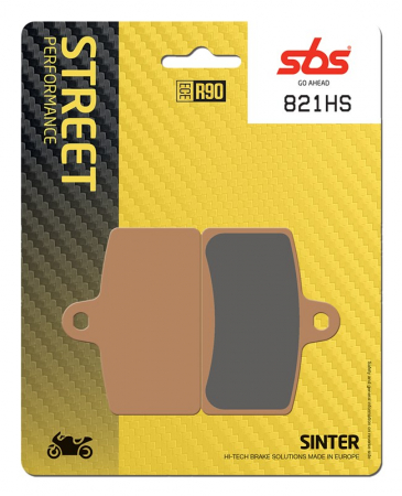 Moto/Atv - SBS - placute frana 821HS - Street [Sinter]