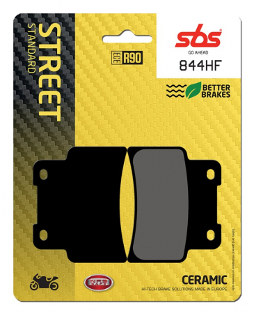 Moto/Atv - SBS - placute frana 844HF - Street [Ceramic]