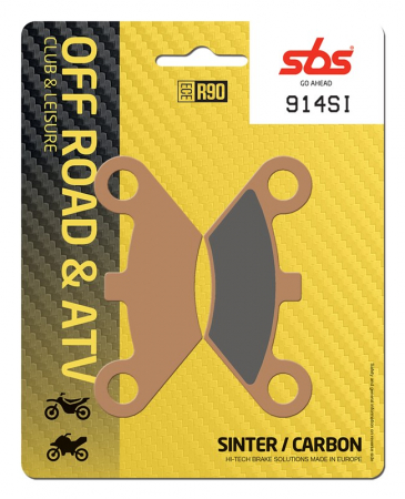 Moto/Atv - SBS - placute frana 914SI - Offroad & ATV [Sinter / Carbon]