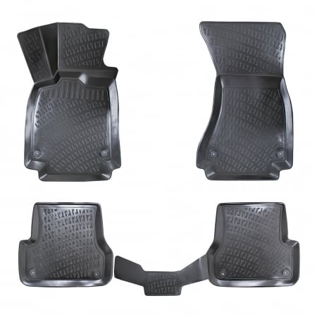 Covorase auto - Set covorase auto cauciuc Umbrella pentru Audi A6 C7 (TYP 4G) 2011-2015   C7 Facelift 2015-2018