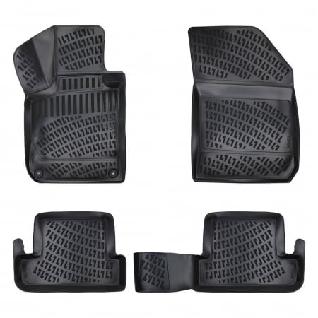 Covorase auto - Set covorase auto cauciuc Umbrella pentru Peugeot 308 II 2013-