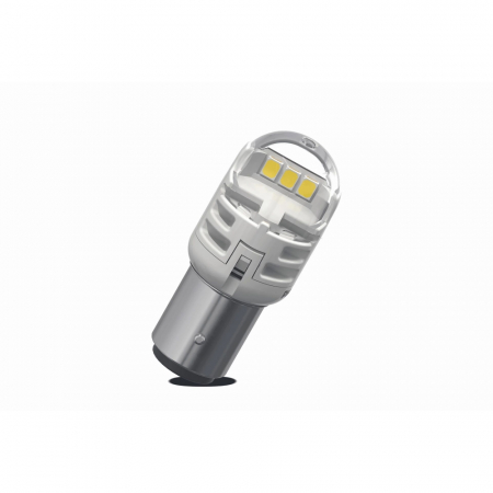 Set 2 Becuri Auxiliare Cu Led 12V P21/5W Ultinon Pro6000Si White Philips [2]