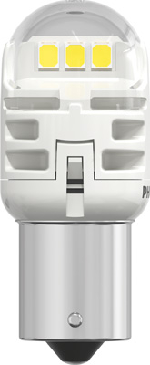 Set 2 Becuri Auxiliare Cu Led 12V P21W Ultinon Pro6000Si White Philips [1]