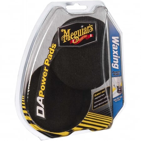 Intretinere auto - Set 2 Buc Burete Fin Ceruire Meguiar's DA Waxing Power Pads 101MM G3509INTMG