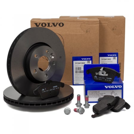 Pachete revizie - Set 2 Buc Discuri Frana + Set Placute Frana Fata Oe Volvo V60 1 2010-2018 31341382+30793941
